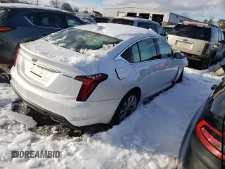 2020 Cadillac CT5 Premium Luxury with VIN 1G6DT5RK1L0134971, listed as a Copart auction lot 44144175 with Not Provided miles and Salvage Title. Bid and sale history available at DreamBid. Image 3.