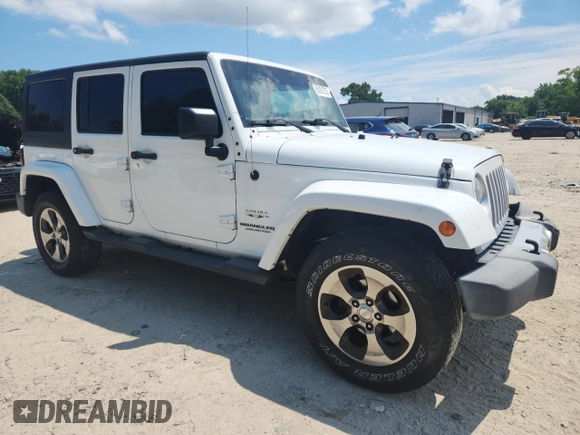 2016 Jeep Wrangler Unlimited Sahara с VIN 1C4HJWEG3GL346528, выставлен на аукционе Copart как лот 65092755 с пробегом 127 393 миль миль и Списание • Salvage title. История ставок и продаж доступна на DreamBid. Изображение 4.