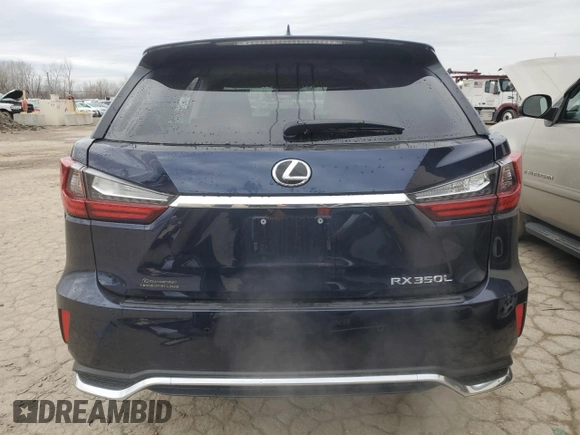 2021 Lexus RX with VIN JTJHZKFA5M2029909, listed as a Copart auction lot 44311725 with 30,556 mi miles and Salvage Title. Bid and sale history available at carsss.com. Image 6.