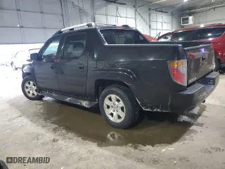 2008 Honda Ridgeline RTL with VIN 2HJYK165X8H531215, listed as a Copart auction lot 45991305 with 205,117 mi miles and Salvage Title. Bid and sale history available at carsss.com. Image 2.