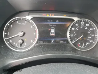 2021 Nissan Sentra SV with VIN 3N1AB8CV4MY220437, listed as a Copart auction lot 49810735 with 57,683 mi miles and Salvage Title. Bid and sale history available at carsss.com. Image 9.