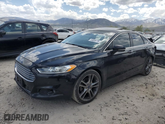 2016 Ford Fusion Titanium with VIN 3FA6P0K90GR191310, listed as a Copart auction lot 54839775 with 168,646 mi miles and Salvage title. Bid and sale history available at DreamBid. Image 1.