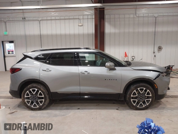 2024 Chevrolet Blazer RS with VIN 3GNKBKRS7RS133533, listed as a IAAI auction lot 42130846 with 33,488 mi miles and . Bid and sale history available at DreamBid. Image 13.
