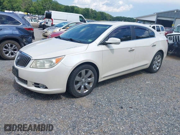2013 Buick LaCrosse Premium 1 with VIN 1G4GF5E35DF318661, listed as a IAAI auction lot 42757734 with 259,103 mi miles and . Bid and sale history available at DreamBid. Image 2.