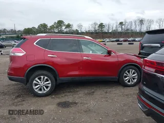2016 Nissan Rogue SV with VIN KNMAT2MV3GP634496, listed as a IAAI auction lot 42002649 with 187,478 mi miles. Bid and sale history available at carsss.com. Image 13.