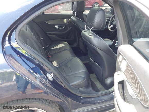 2015 Mercedes-Benz C-Class C 300 with VIN 55SWF4JB2FU088476, listed as a IAAI auction lot 41913454 with 145,179 mi miles. Bid and sale history available at carsss.com. Image 8.