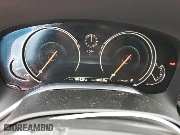 2017 BMW 7 Series 740i with VIN WBA7E2C3XHG741242, listed as a Copart auction lot 51577125 with 101,429 mi miles and Clean Title. Bid and sale history available at carsss.com. Image 9.