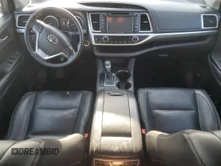 2018 Toyota Highlander Limited with VIN 5TDDZRFH4JS895693, listed as a Copart auction lot 59012735 with 94,357 mi miles and Salvage title. Bid and sale history available at DreamBid. Image 8.