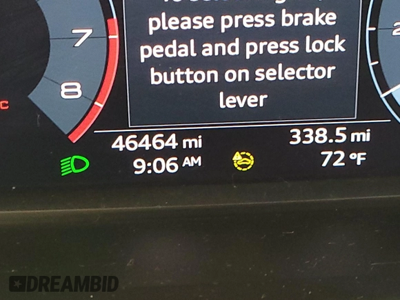2023 Audi Q3 S line Premium with VIN WA1DECF32P1100878, listed as a IAAI auction lot 42851041 with 46,463 mi miles and . Bid and sale history available at DreamBid. Image 8.