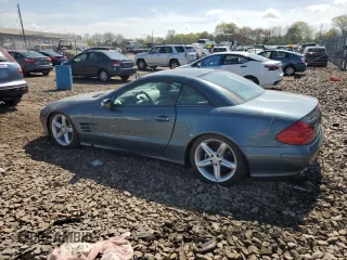 2005 Mercedes-Benz SL 500 with VIN WDBSK75F95F092348, listed as a Copart auction lot 54064975 with Not Provided miles and Clean Title. Bid and sale history available at DreamBid. Image 2.