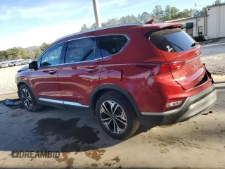 2019 Hyundai Santa Fe Ultimate with VIN 5NMS53AA8KH060016, listed as a Copart auction lot 46326355 with 91,439 mi miles and Clean Title. Bid and sale history available at carsss.com. Image 2.