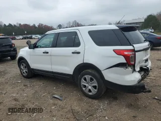 2014 Ford Utility Police Interceptor with VIN 1FM5K8AR9EGC40024, listed as a Copart auction lot 80796454 with 113,573 mi miles and Salvage Title. Bid and sale history available at carsss.com. Image 2.