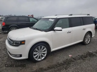 2018 Ford Flex Limited with VIN 2FMGK5D87JBA00384, listed as a Copart auction lot 89132805 with Not Provided miles and Salvage Title. Bid and sale history available at carsss.com. Image 1.
