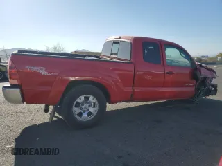 2008 Toyota Tacoma PreRunner with VIN 5TETU62N18Z500077, listed as a Copart auction lot 80843554 with 154,902 mi miles and Salvage Title. Bid and sale history available at carsss.com. Image 3.