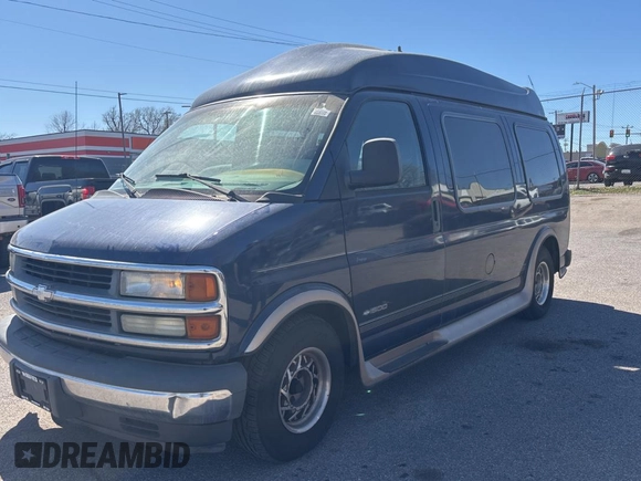 2002 Chevrolet Chevy Van z VIN 1GBFG15M421166126, wystawiony jako Copart lot #47683735 z przebiegiem 213 774 mil mil oraz Czysty tytuł • Clean title. Historia ofert i sprzedaży dostępna na DreamBid. Obrazek 2.