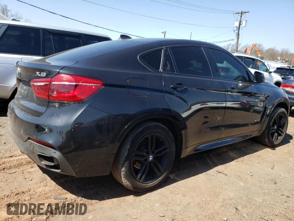 2017 BMW X6 xDrive35i with VIN 5UXKU2C55H0N85250, listed as a Copart auction lot 47074423 with 0 mi miles. Bid and sale history available at carsss.com. Image 3.