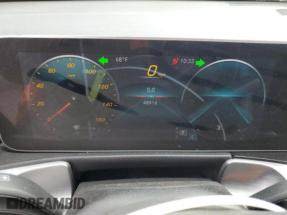 2021 Mercedes-Benz GLB 250 z VIN W1N4M4GB2MW114873, wystawiony jako Copart lot #54711375 z przebiegiem 48 916 mil mil oraz Szkoda całkowita • Salvage title. Historia ofert i sprzedaży dostępna na DreamBid. Obrazek 9.