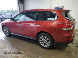 2014 Nissan Pathfinder SV with VIN 5N1AR2MM4EC657565, listed as a Copart auction lot 60885235 with 135,665 mi miles and Clean title. Bid and sale history available at DreamBid. Image 2.