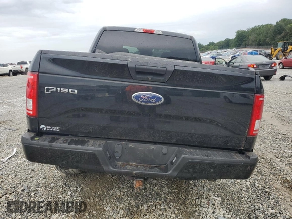 2017 Ford F-150 XL with VIN 1FTEW1EP7HKE32407, listed as a Copart auction lot 57762285 with 83,361 mi miles and Salvage title. Bid and sale history available at DreamBid. Image 6.