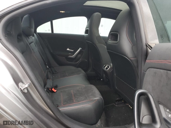 2022 Mercedes-Benz CLA with VIN W1K5J4GB2NN295300, listed as a Copart auction lot 50547835 with 37,665 mi miles and Salvage Title. Bid and sale history available at carsss.com. Image 10.