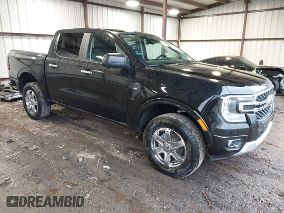 2024 Ford Ranger XLT with VIN 1FTER4GHXRLE61376, listed as a IAAI auction lot 41568211 with 278 mi miles and . Bid and sale history available at DreamBid. Image 1.