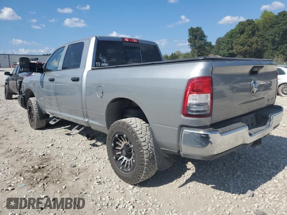 2021 Ram 2500 Tradesman with VIN 3C6UR5CL1MG629379, listed as a Copart auction lot 71457444 with 47,055 mi miles and Salvage Title. Bid and sale history available at carsss.com. Image 2.