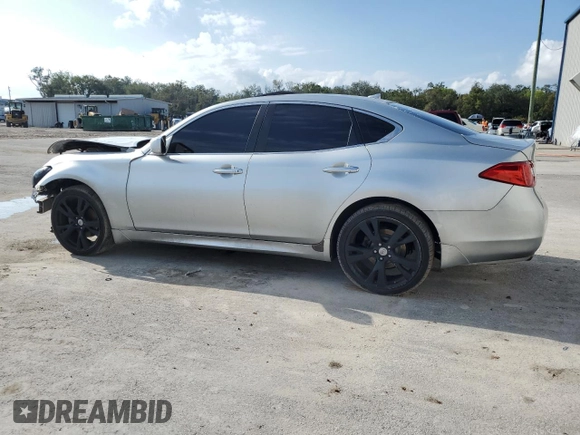 2011 Infiniti M37 with VIN JN1BY1AR9BM370740, listed as a Copart auction lot 85328044 with Not Provided miles and Salvage Title. Bid and sale history available at carsss.com. Image 2.