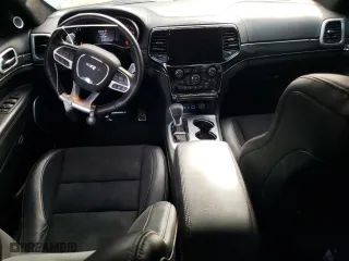 2021 Jeep Grand Cherokee SRT with VIN 1C4RJFDJXMC711364, listed as a Copart auction lot 85362514 with 24,528 mi miles and Salvage Title. Bid and sale history available at carsss.com. Image 8.