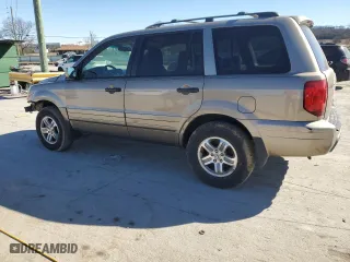 2003 Honda Pilot EX with VIN 2HKYF18753H583293, listed as a Copart auction lot 47276235 with 247,434 mi miles and Salvage Title. Bid and sale history available at carsss.com. Image 2.