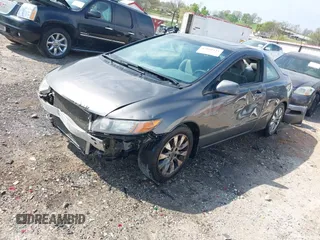 2011 Honda Civic Cpe EX with VIN 2HGFG1B85BH502744, listed as a IAAI auction lot 42010434 with 266,293 mi miles. Bid and sale history available at carsss.com. Image 2.
