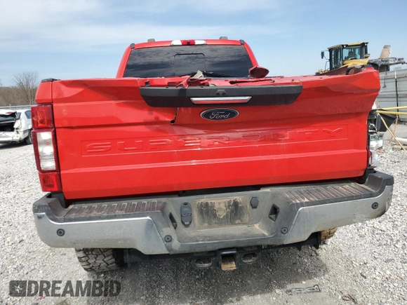 2021 Ford Super Duty F-250 SRW XL with VIN 1FT8W2BT1MEC89452, listed as a Copart auction lot 48878025 with 73,803 mi miles and Salvage Title. Bid and sale history available at carsss.com. Image 6.
