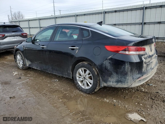 2017 Kia Optima LX with VIN KNAGT4L39H5132737, listed as a Copart auction lot 46889515 with 133,047 mi miles and Clean Title. Bid and sale history available at carsss.com. Image 2.