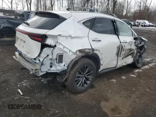 2023 Lexus NX with VIN JTJAKCEZXP5006616, listed as a Copart auction lot 44366715 with 16,147 mi miles and Salvage Title. Bid and sale history available at carsss.com. Image 3.