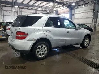 2007 Mercedes-Benz M 350 with VIN 4JGBB86E37A226893, listed as a Copart auction lot 46915485 with 171,518 mi miles and Salvage Title. Bid and sale history available at DreamBid. Image 3.