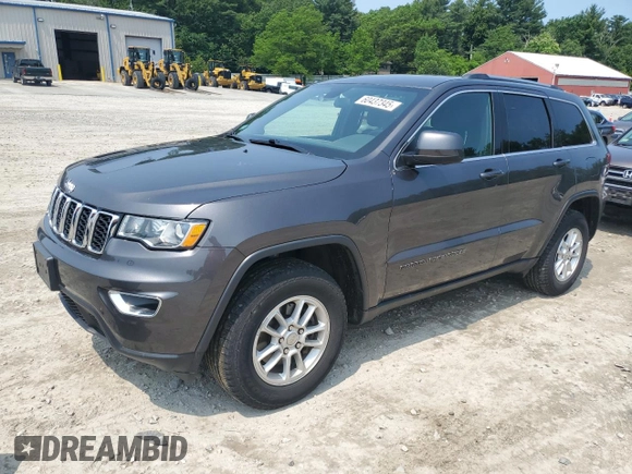 2020 Jeep Grand Cherokee Laredo E with VIN 1C4RJFAGXLC143334, listed as a Copart auction lot 60437345 with 62,484 mi miles and Salvage title. Bid and sale history available at DreamBid. Image 1.