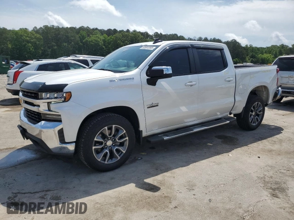 2021 Chevrolet Silverado 1500 LT with VIN 3GCPWCED9MG329663, listed as a Copart auction lot 53693365 with 89,098 mi miles and Salvage Title. Bid and sale history available at DreamBid. Image 1.