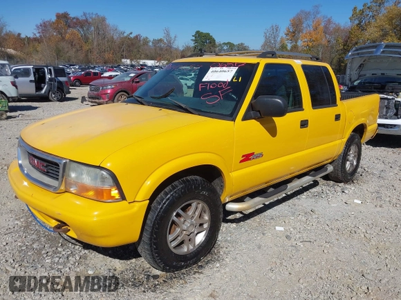2003 GMC Sonoma SLS with VIN 1GTDT13X53K117606, listed as a IAAI auction lot 40640657 with 1 mi miles. Bid and sale history available at carsss.com. Image 2.