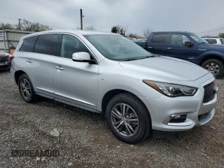 2018 Infiniti QX60 with VIN 5N1DL0MM7JC507219, listed as a Copart auction lot 52627945 with 154,628 mi miles and Salvage Title. Bid and sale history available at DreamBid. Image 4.