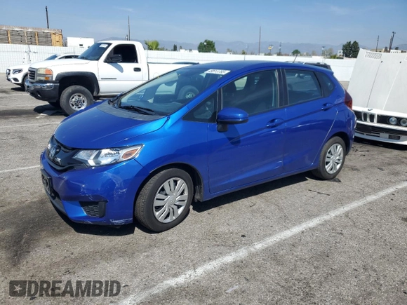 2017 Honda Fit LX with VIN 3HGGK5G55HM703210, listed as a Copart auction lot 49513765 with 25,230 mi miles and Salvage Title. Bid and sale history available at DreamBid. Image 1.