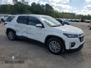 2023 Chevrolet Traverse LT Cloth with VIN 1GNERGKW9PJ127721, listed as a Copart auction lot 54885765 with 40,009 mi miles and Clean title. Bid and sale history available at DreamBid. Image 4.