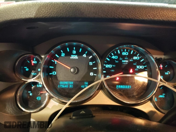 2009 Chevrolet Silverado 1500 LT with VIN 1GCEK29099Z297597, listed as a Copart auction lot 50965095 with 175,640 mi miles and Salvage Title. Bid and sale history available at DreamBid. Image 9.