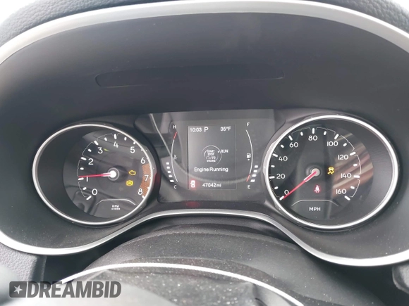 2021 Jeep Compass Altitude z VIN 3C4NJDBB0MT507515, wystawiony jako IAAI lot #41734030 z przebiegiem 47 042 mil mil oraz . Historia ofert i sprzedaży dostępna na DreamBid. Obrazek 7.