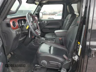 2021 Jeep Wrangler Unlimited Rubicon с VIN 1C4HJXFG7MW586020, выставлен на аукционе Copart как лот 49179395 с пробегом 20 479 миль миль и Списание • Salvage title. История ставок и продаж доступна на DreamBid. Изображение 7.