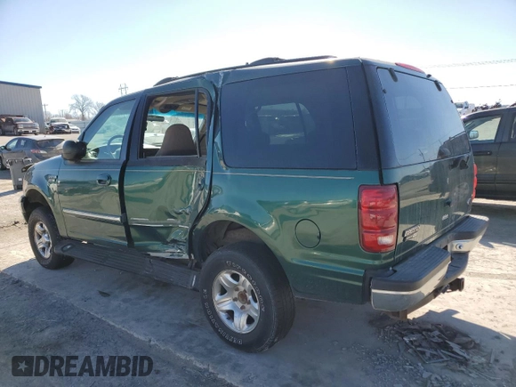 1999 Ford Expedition XLT with VIN 1FMPU18L0XLB96873, listed as a Copart auction lot 46367415 with 161,282 mi miles and Salvage title. Bid and sale history available at DreamBid. Image 2.
