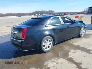 2008 Cadillac CTS AWD w/1SA with VIN 1G6DG577580180474, listed as a IAAI auction lot 41829667 with 192,037 mi miles. Bid and sale history available at carsss.com. Image 4.