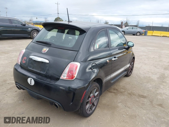 2012 FIAT 500 Abarth z VIN 3C3CFFFH0CT382036, wystawiony jako IAAI lot #41789451 z przebiegiem 148 398 mil mil oraz . Historia ofert i sprzedaży dostępna na DreamBid. Obrazek 4.