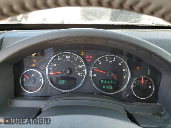 2008 Jeep Liberty Limited with VIN 1J8GN58K38W286172, listed as a Copart auction lot 58828415 with 81,606 mi miles and Salvage title. Bid and sale history available at DreamBid. Image 9.