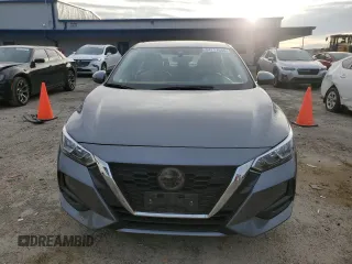 2021 Nissan Sentra SV with VIN 3N1AB8CV8MY330570, listed as a Copart auction lot 54717645 with 18,223 mi miles and Salvage Title. Bid and sale history available at carsss.com. Image 5.