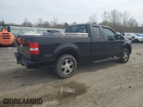 2007 Ford F-150 XLT with VIN 1FTPX12567NA59611, listed as a Copart auction lot 54785865 with 215,157 mi miles and Clean Title. Bid and sale history available at carsss.com. Image 3.