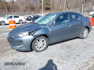 2012 Mazda 3 i Grand Touring with VIN JM1BL1W87C1608275, listed as a IAAI auction lot 41598227 with 85,816 mi miles and . Bid and sale history available at DreamBid. Image 2.